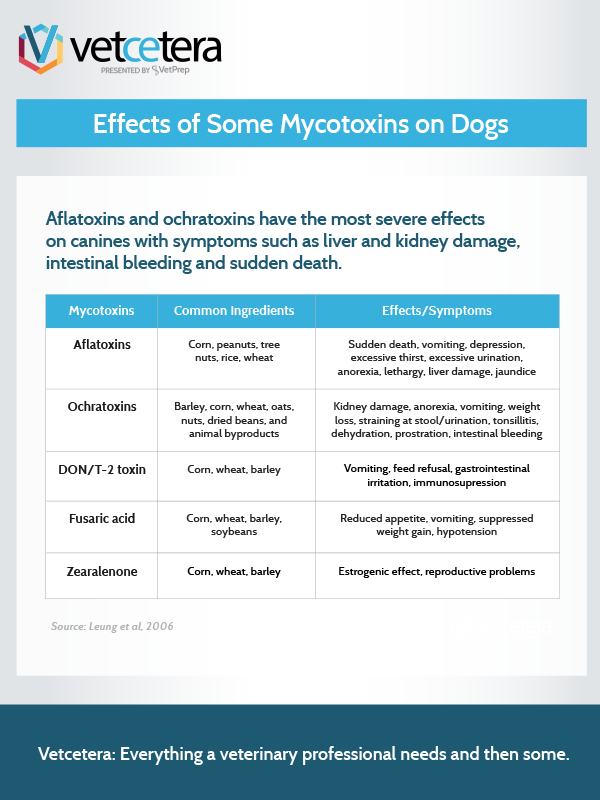Effects of Some Mycotoxins on Dogs Effects of Some Mycotoxins on Dogs